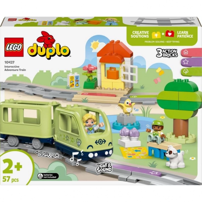 Wakacyjne przygody z interaktywnym pociągiem DUPLO