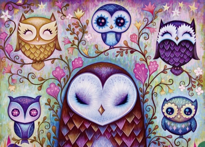 HEYE Puzzle Snów: Duża Sowa 1000 Elementów