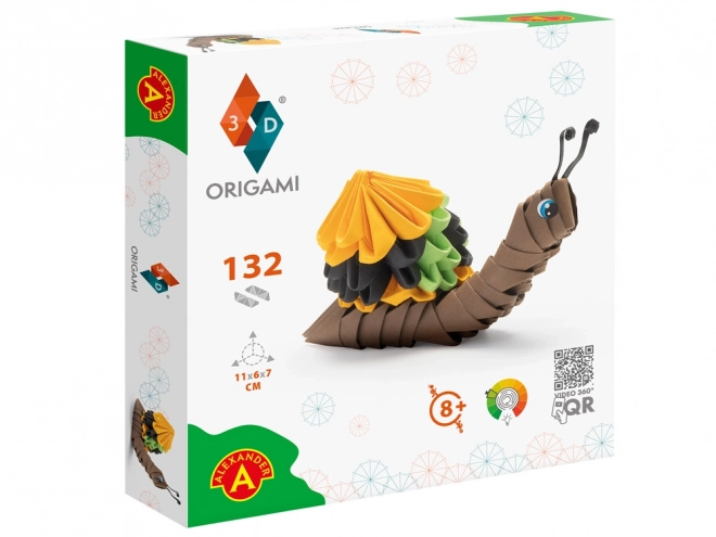 Alexander kreatywne 3D origami ślimak