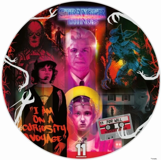 Okrągłe puzzle Stranger Things 500 elementów