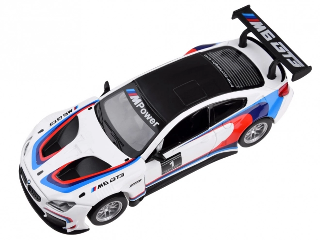 Metalowy model sportowego samochodu BMW M6 GT3