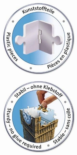 Ravensburger 3D puzzle Big Ben Londyn 216 części