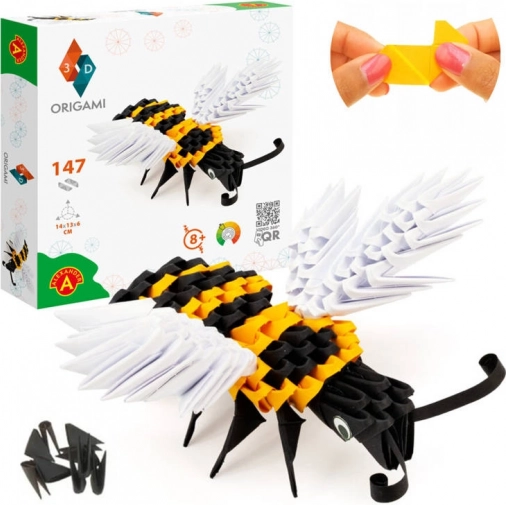 Alexander 3D origami pszczoła – kreatywny zestaw dla dzieci 8+