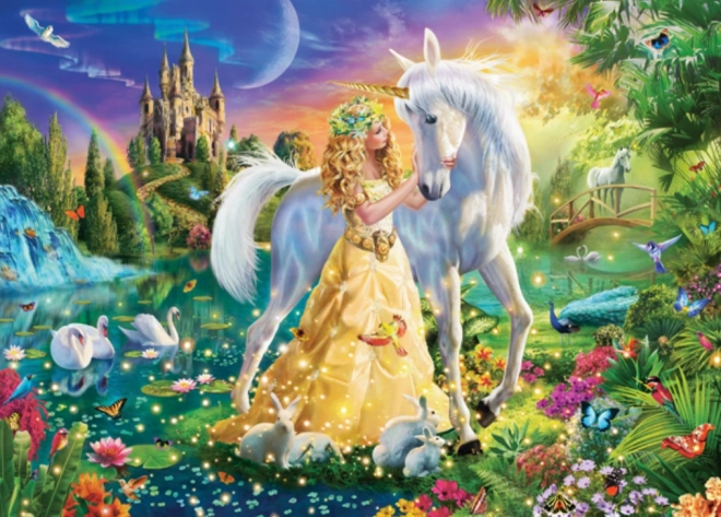 Puzzle 200 elementów Gentleness of Friendship