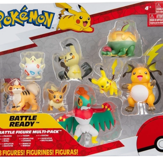 Zestaw 8 figurek Pokémonów