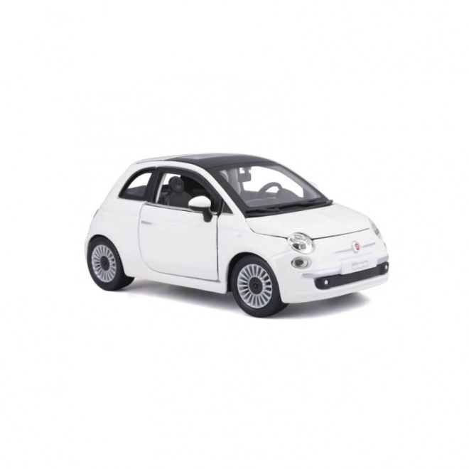 Bburago 1:24 Fiat 500 (2007) Biały