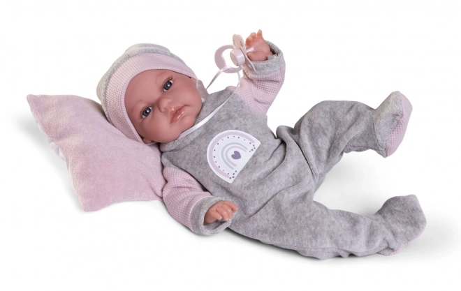 Antonio Juan 70363 TONETA - realistyczna lalka niemowlę z specjalną funkcją ruchową i miękkim materiałowym ciałem - 34 cm