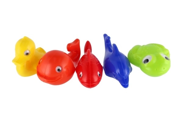 Zestaw zabawek plastikowych do wody dla najmłodszych 5 szt.