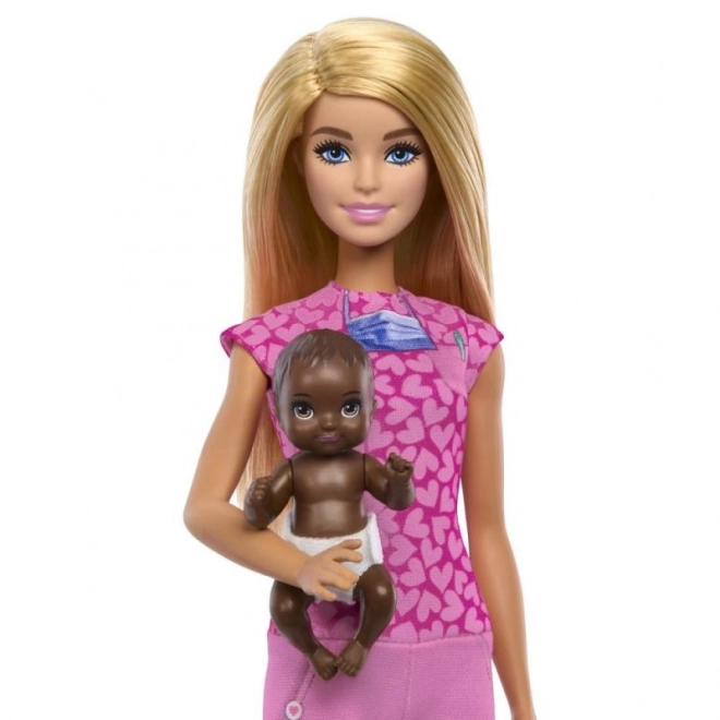 Zestaw zabawowy Barbie - pediatra