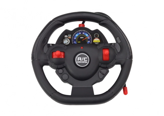 Zielone RC auto zdalnie sterowane z efektami