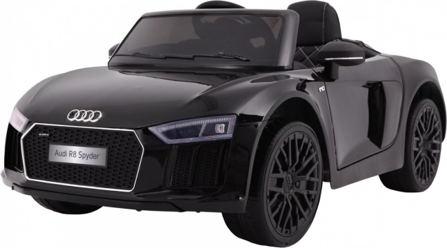 Dziecięcy elektryczny samochodzik Audi R8 Spyder czarny