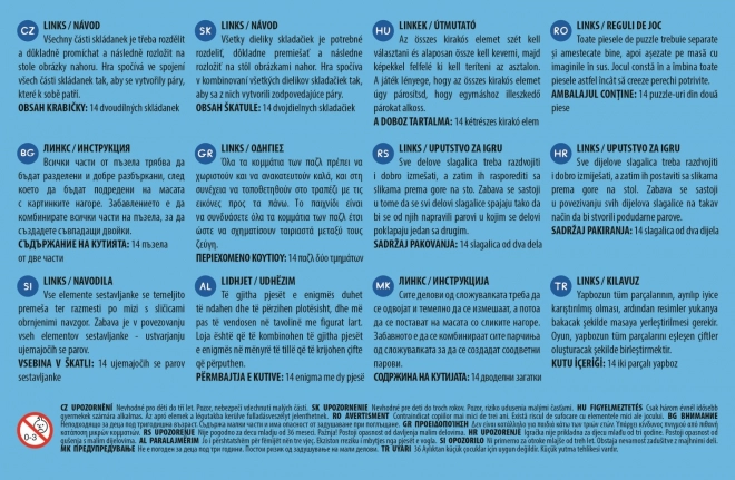 Gra układanka Świnka Peppa 14 par