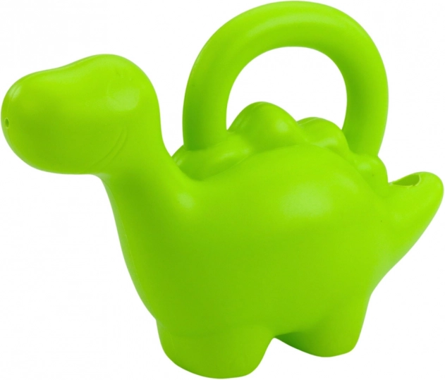 Dziecięca plastikowa konewka dinozaur zielona
