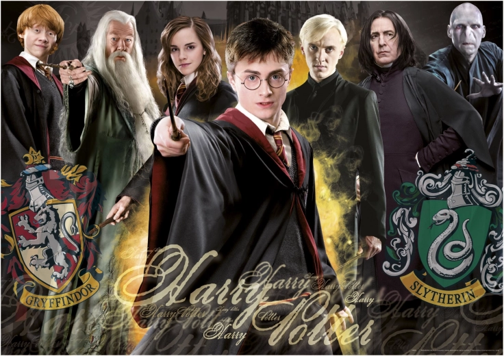 Puzzle Harry Potter 1000 elementów z klejem EDUCA