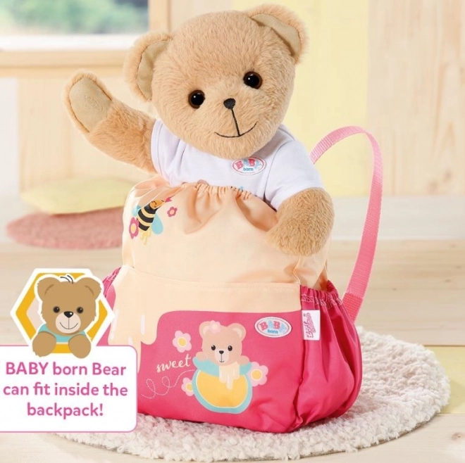Miś BABY Born Plecak