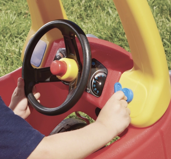 Jeździk Cozy Coupe z nowymi oczami