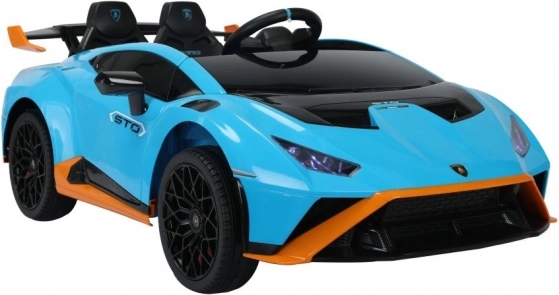 Elektryczny samochodzik LAMBORGHINI STO Drift – niebieski