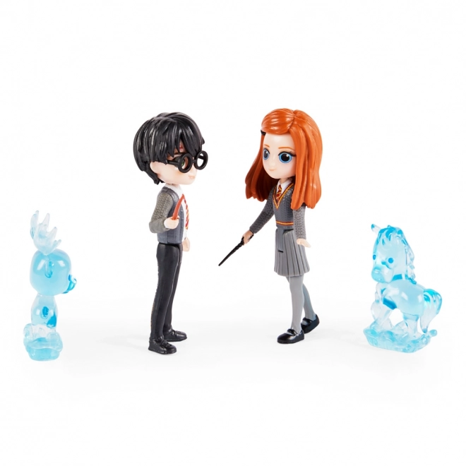 Figurki Świata Czarodziejów Patronus Harry i Ginny
