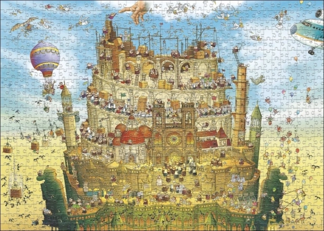 Puzzle HEYE That's Life: W drapaczu chmur 2000 elementów