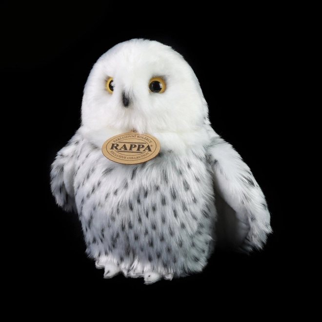 Rappa Pluszowa polarna sowa 18 cm ECO-FRIENDLY