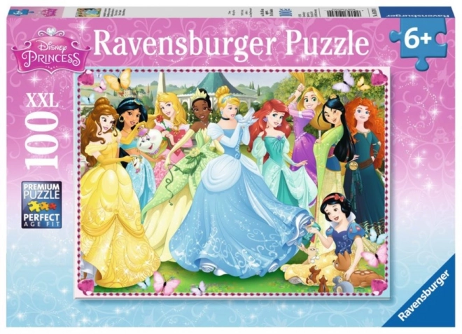 Puzzle Disney Księżniczki: Czas Zabłysnąć XXL 100 Elementów