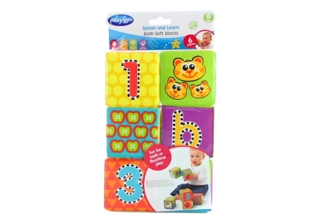 Playgro - Miękkie piankowe kostki nowe 6 szt.