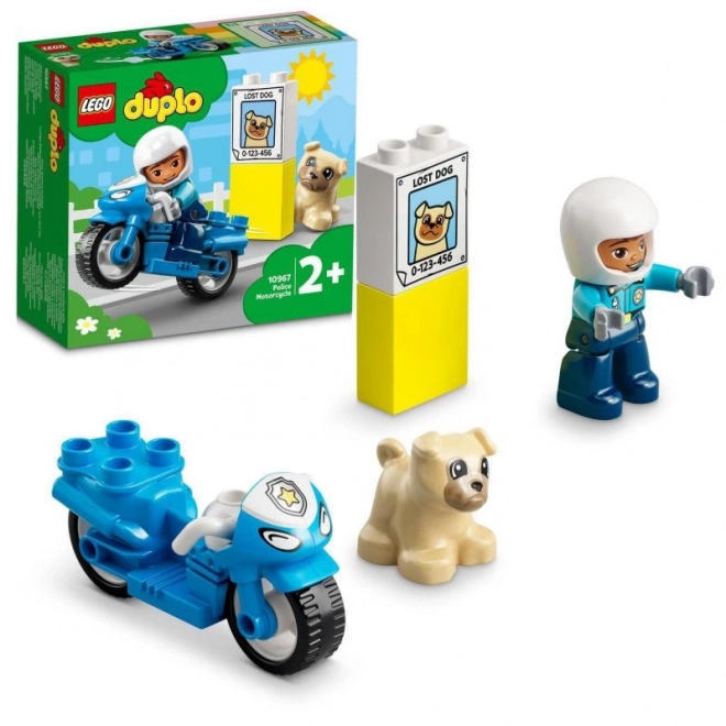 LEGO Duplo 10967 Policyjny motocykl