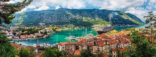 Urokliwy widok na Kotor