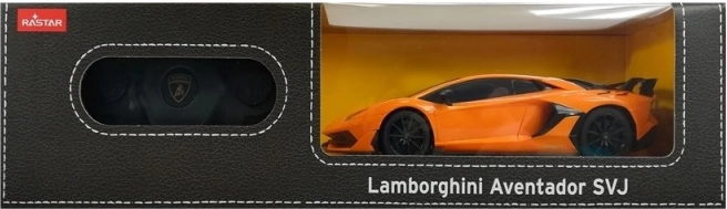 Samochód zdalnie sterowany Lamborghini Aventador Rastar 1:24 pomarańczowy