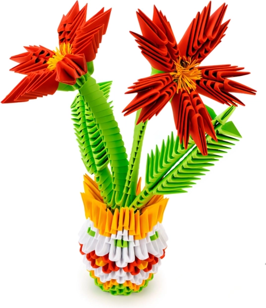 Origami 3D kwiaty PEXI – kreatywny papierowy zestaw