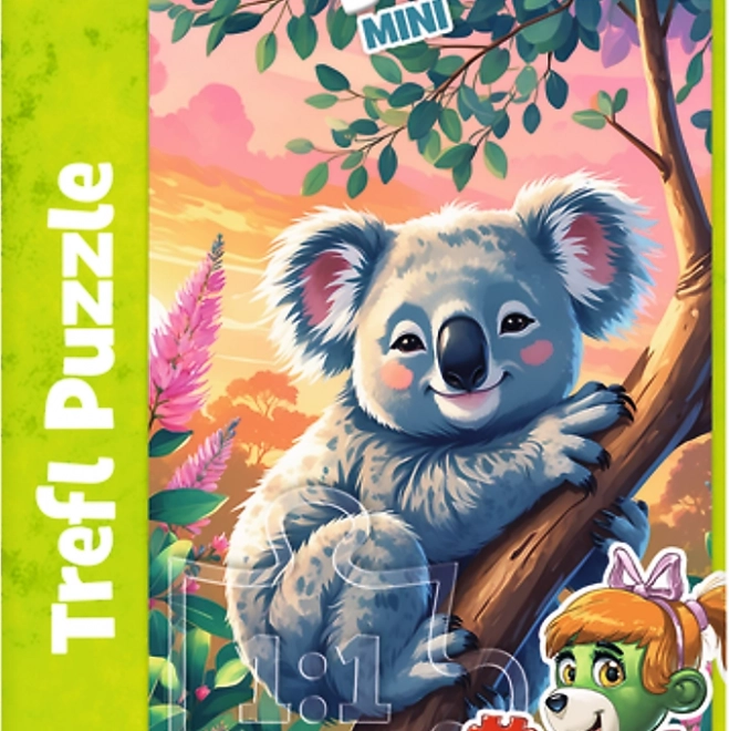 Puzzle Trefliki 54 elementy