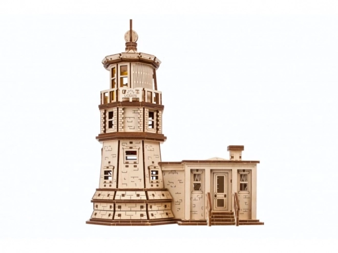 Latarnia Split Rock 3D drewniane mechaniczne puzzle