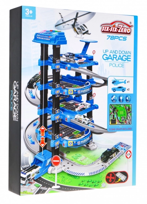 Mega wielopoziomowy parking + mata