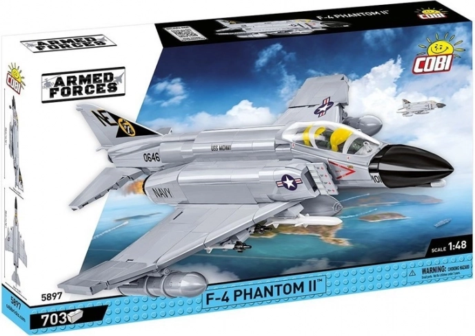 Zestaw F-4 Phantom II z 703 elementami w skali 1:48