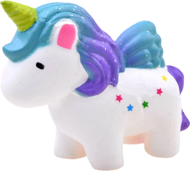 Pian­ko­wy antystresowy jednorożec squishy
