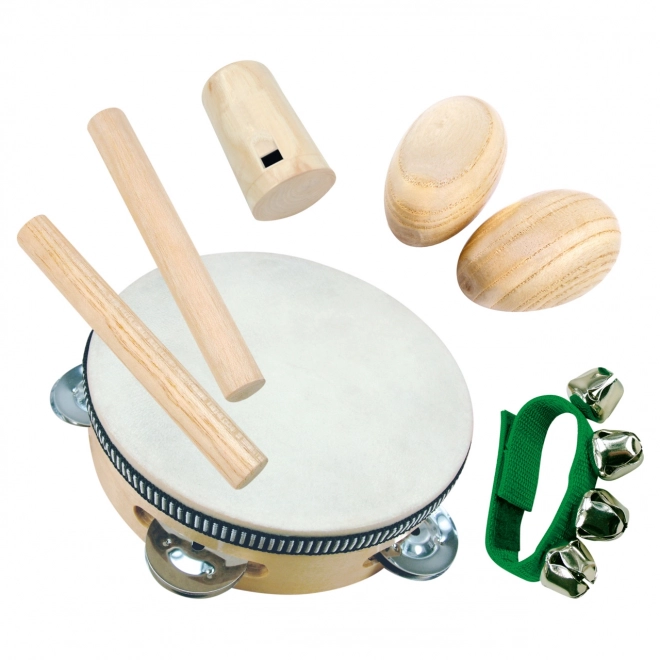 Bino Instrumenty muzyczne mini orkiestra 8 kawałków