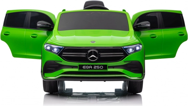 Elektryczne auto Mercedes Benz EQA 250 zielone