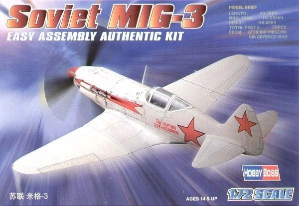 Plastikowy model MiG-3