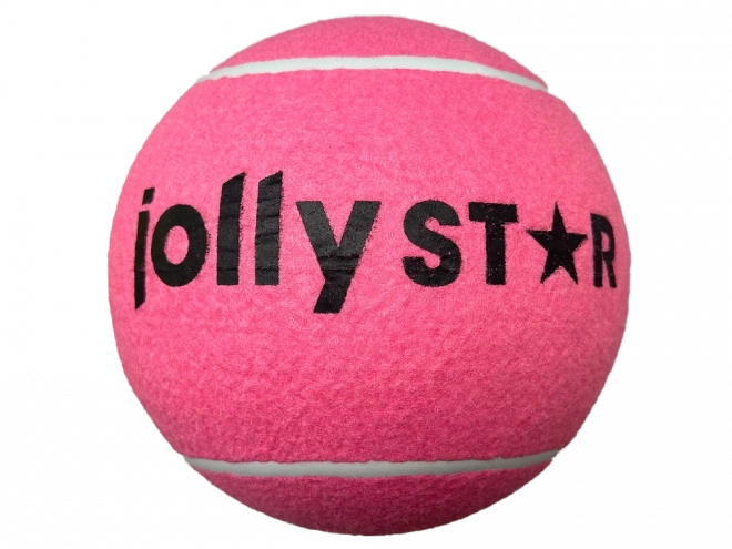 Tenisowa piłka XXL JollyStar różowa