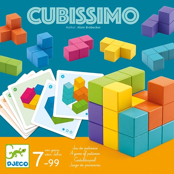 logiczna układanka 3D DJeco Cubissimo