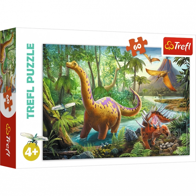 Puzzle Trefl Dinozaury 60 el.