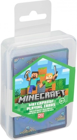 Minecraft wodoodporne karty do gry