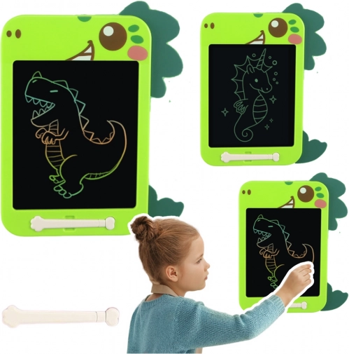 Tablet do rysowania LCD Dinozaur zielony