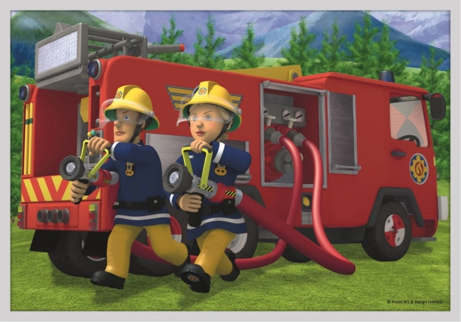 Puzzle Poznaj Zespół Ratowników Sama