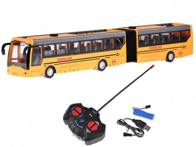 Zabawny autobus podmiejski zdalnie sterowany