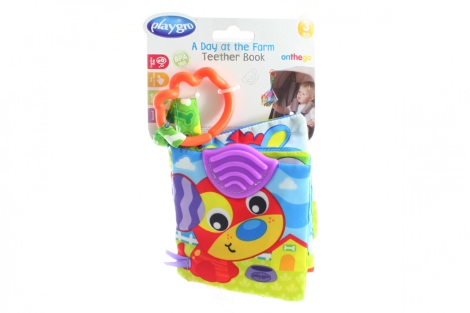 Playgro - Moja pierwsza książeczka farma