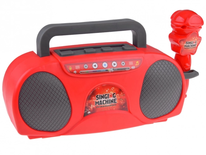 Dziecięce radio z bezprzewodowym głośnikiem i mikrofonem