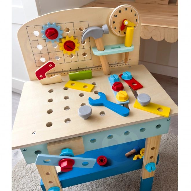 Drewniany stół roboczy Tooky Toy