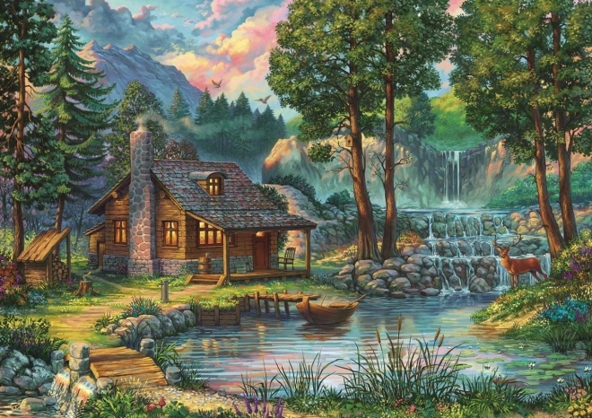 ART PUZZLE Puzzle Bajkowy dom 1000 elementów