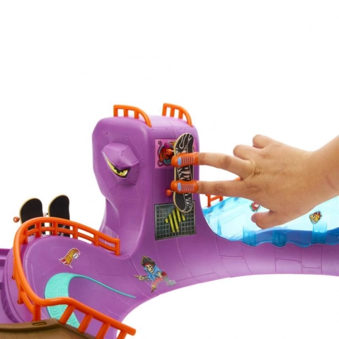 Hot Wheels Skate Octopark z fingerboardem i butami